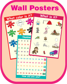 Fun Wall Posters & lots of them! Prepositions, Numbers, Weekdays, Months, Plurals & lots more!